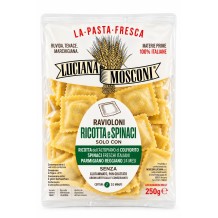 Luciana mosconi ravioloni ricotta a špenát čerstvé těstoviny 250g