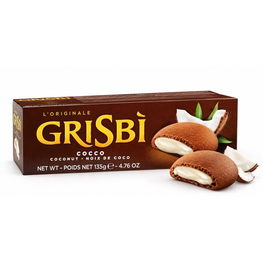Matilde vincenzi grisbí sušenky s kokosovým krémem 135g