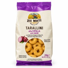 Zii Matì Tarallini alla Cipolla cibulové slané sušenky 250g