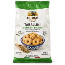 Zii Matì Tarallini slané sušenky s fenyklovými semínky 250g