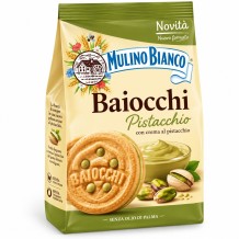 Mulino bianco sušenky baiocchi pistáciové 240g