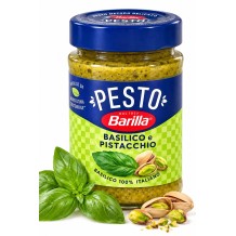 Barilla pesto 100% italské bazalkové s pistáciemi 190g
