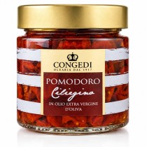 Congedi sušená cherry rajčátka v extra panenském olivovém oleji 230g