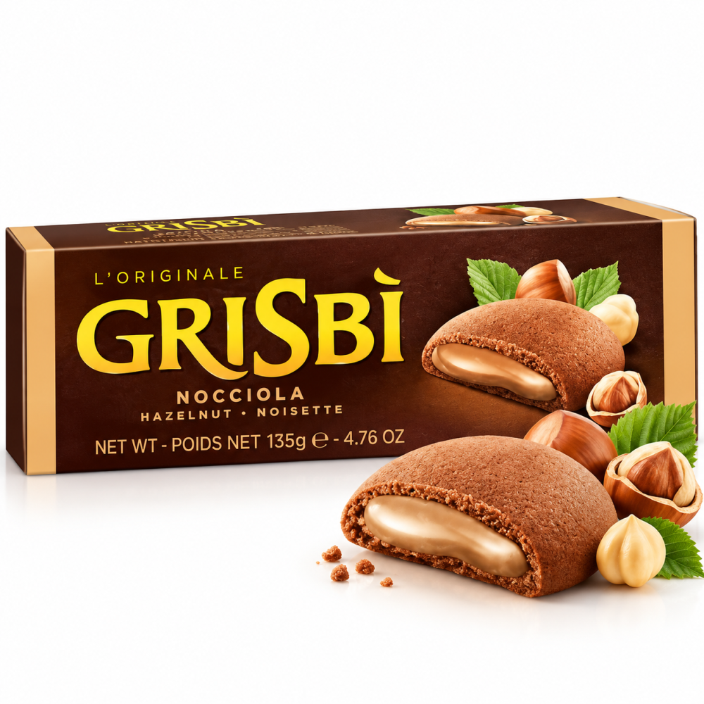 Matilde vincenzi grisbí sušenky s lískooříškovým krémem 135g