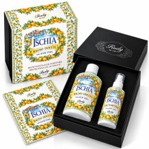 Rudy dárková krabička ischia se sprchovým gelem 250ml a parfémovanou vodou   100ml