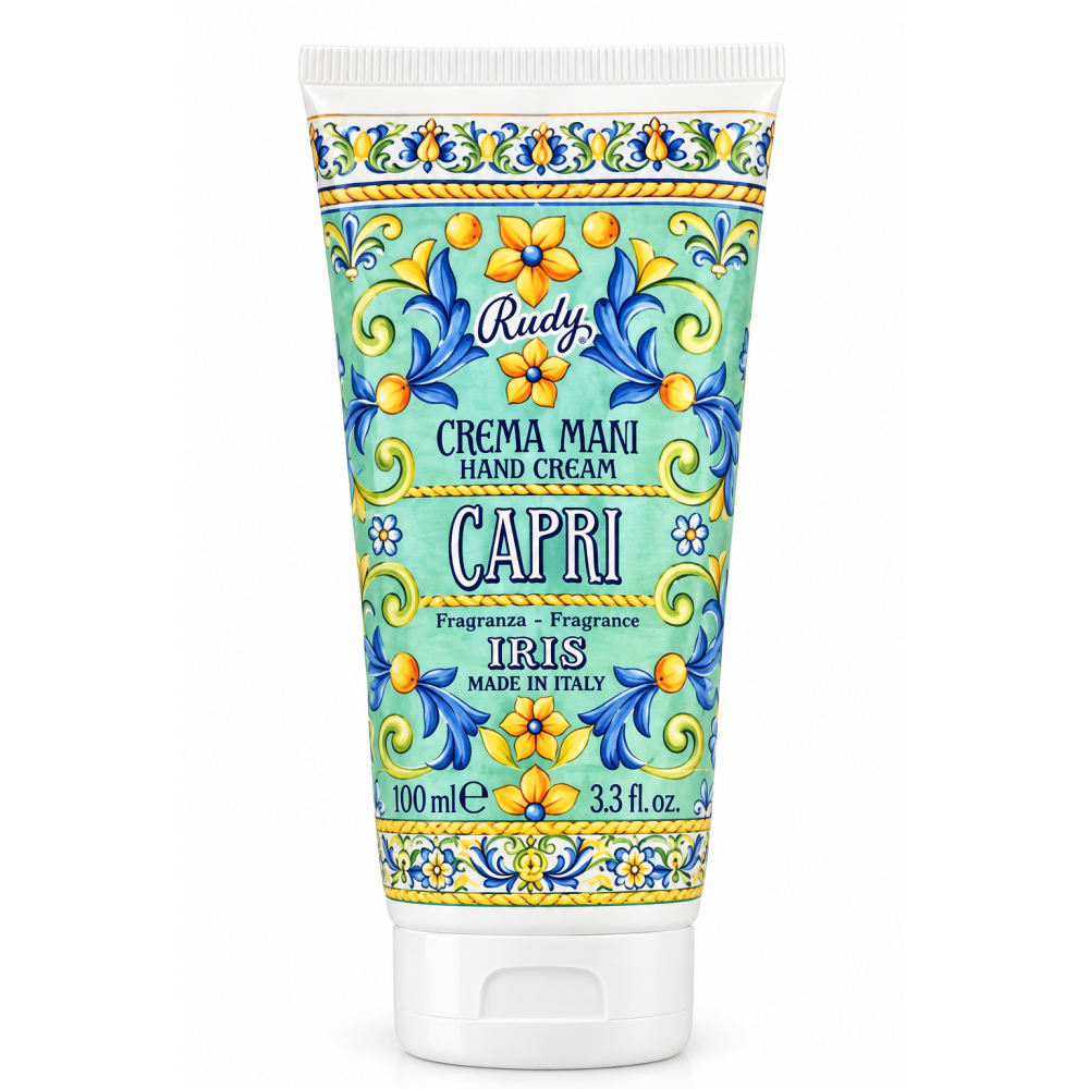 Rudy Le Maioliche Capri Iris  hydratační krém na ruce 100 ml