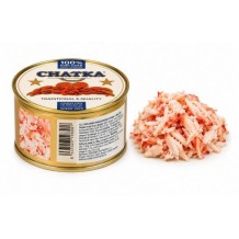 Chatka 100% krabí maso z těla kamčatského kraba 121 g